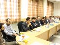 گزارش تصویری از نشست هیات رئیسه دانشگاه با دانشکده برق و رباتیک